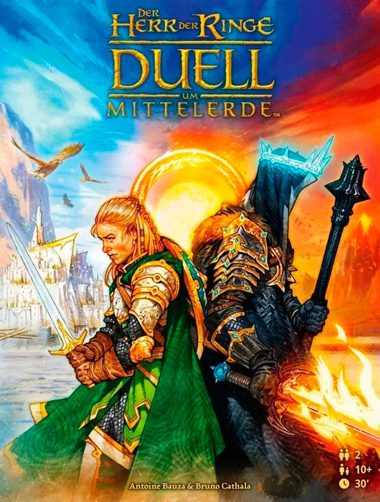 El Señor de los Anillos: Duelo por la Tierra Media Juego de Mesa